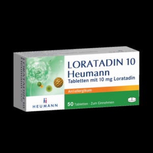 Produktbild von LORATADIN 10 Heumann Tabletten